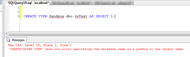 Erstellen von Views in einer anderen Datenbank in SQL Server – Erhard ...